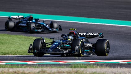 Mercedes battled hard… with itself