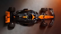 McLaren Stealth Mode’ livery overhead