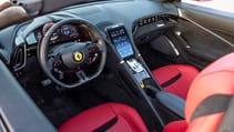 Ferrari Roma Spider interior