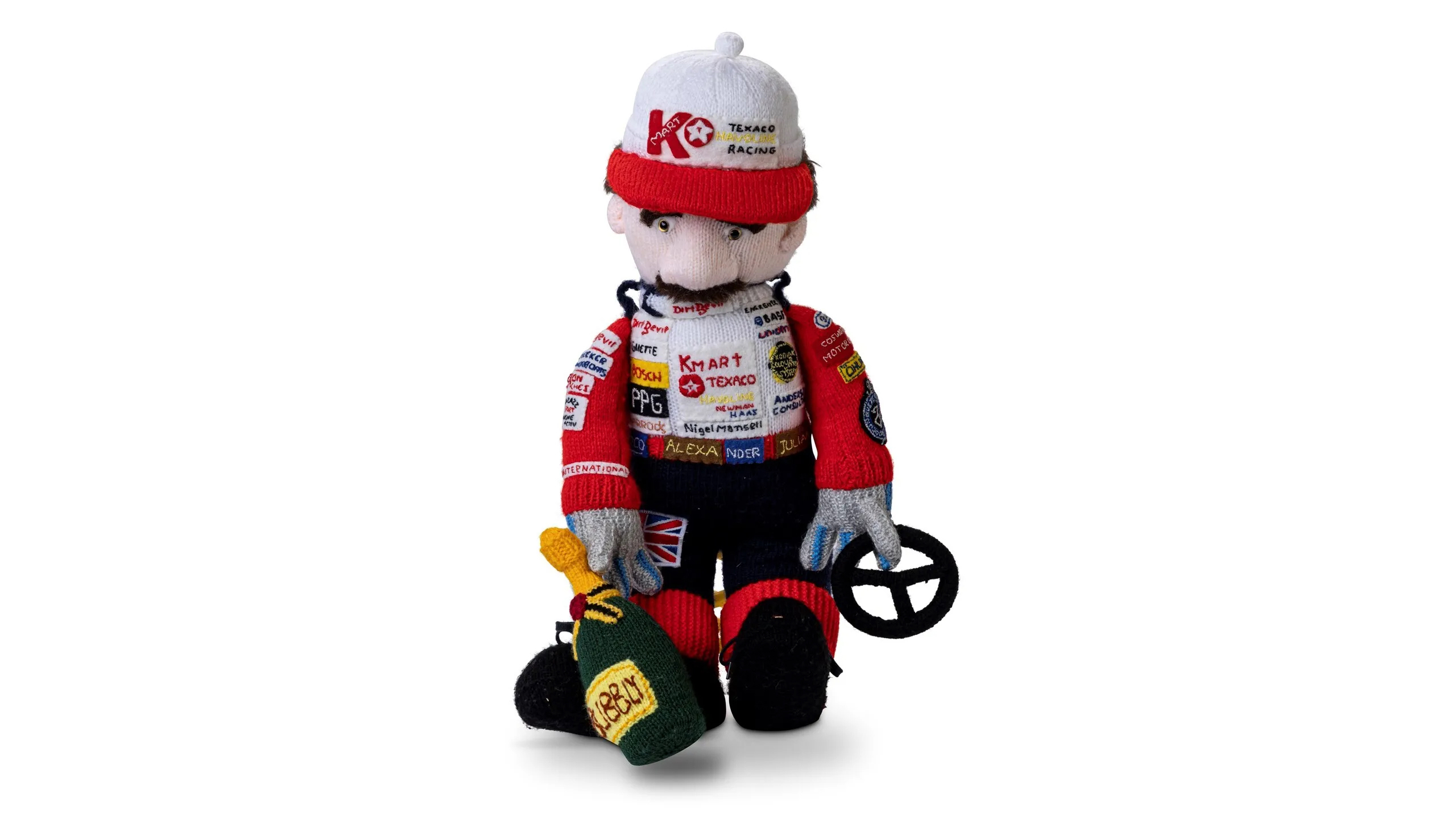 Nigel Mansell doll