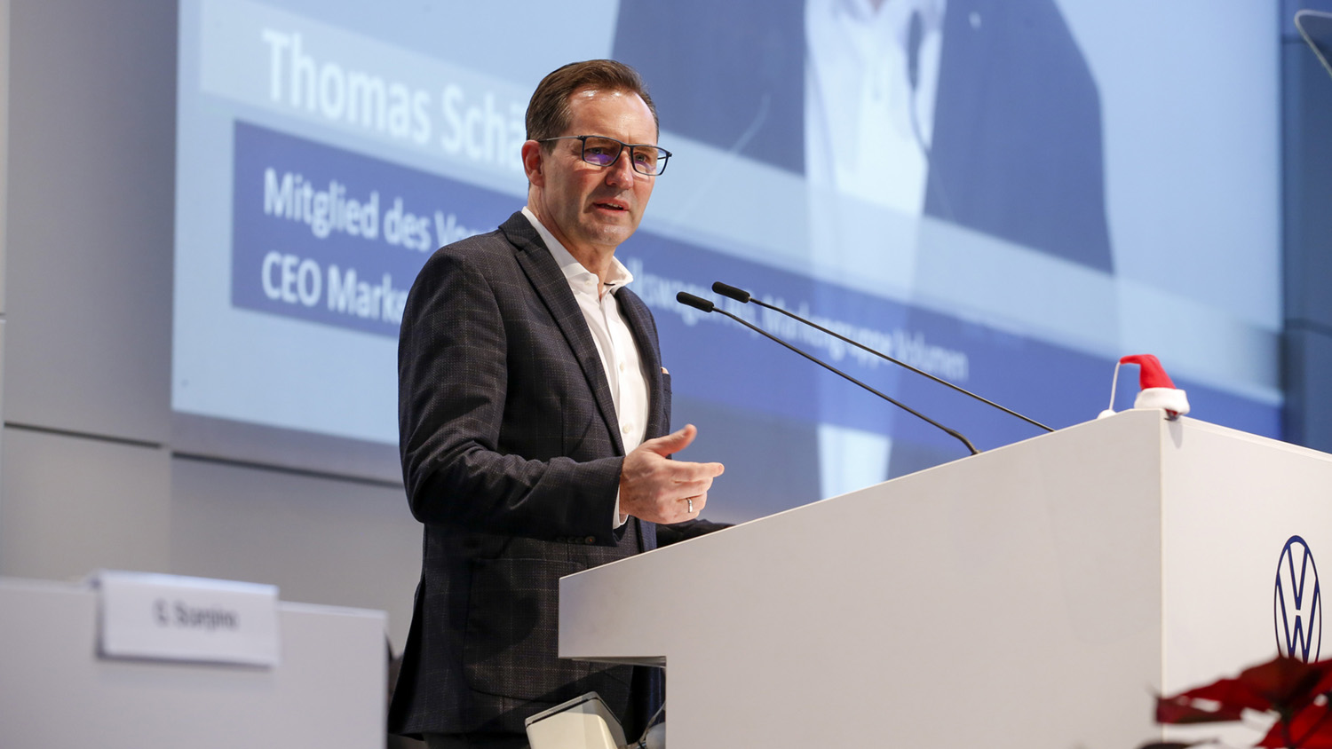 Volkswagen CEO Thomas Schäfer