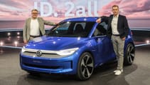 Volkswagen head of design Andreas Mindt and tech chief Kai Grünitz