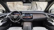 Interior shot of the Mercedes Benz E-Class All-Terrain estate cockpit