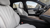 Close up interior shot of the Mercedes Benz E-Class All-Terrain estate front seats