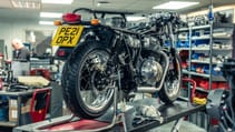 Top Gear Royal Enfield Custom Motorbike Harris Performance