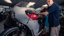 Top Gear Royal Enfield Custom Motorbike Harris Performance