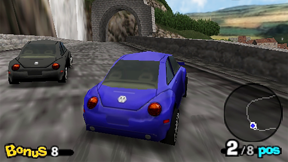 Beetle Adventure Racing game Top Gear