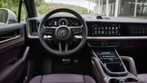 Interior cabin shot of the Porsche Cayenne S E-Hybrid