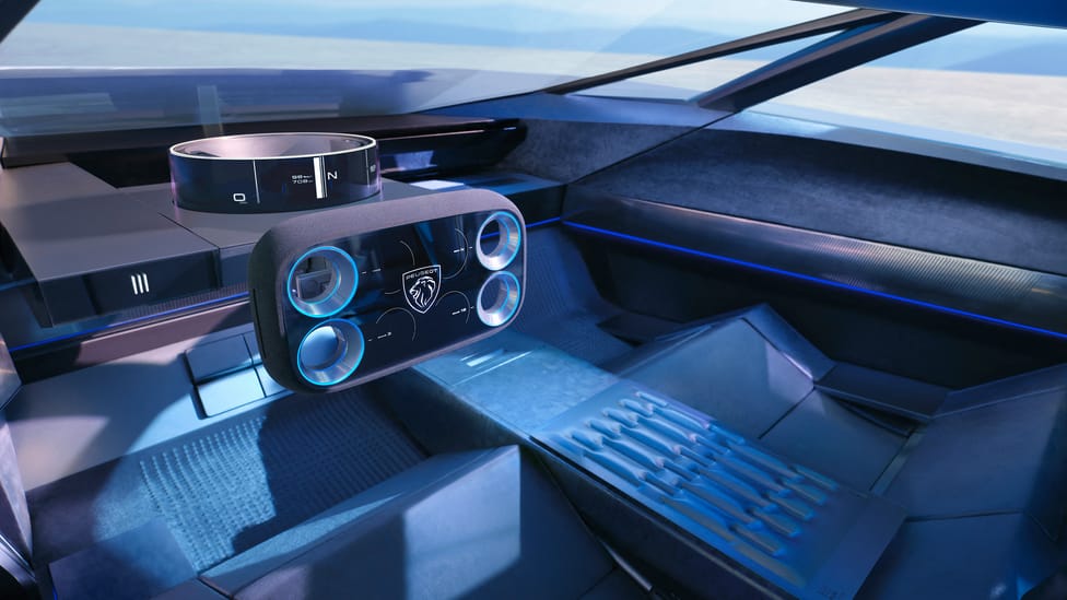 Peugeot Inception concept interior 2023