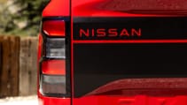 Close up shot of 2024 Nissan Frontier Hardbody Edition decals