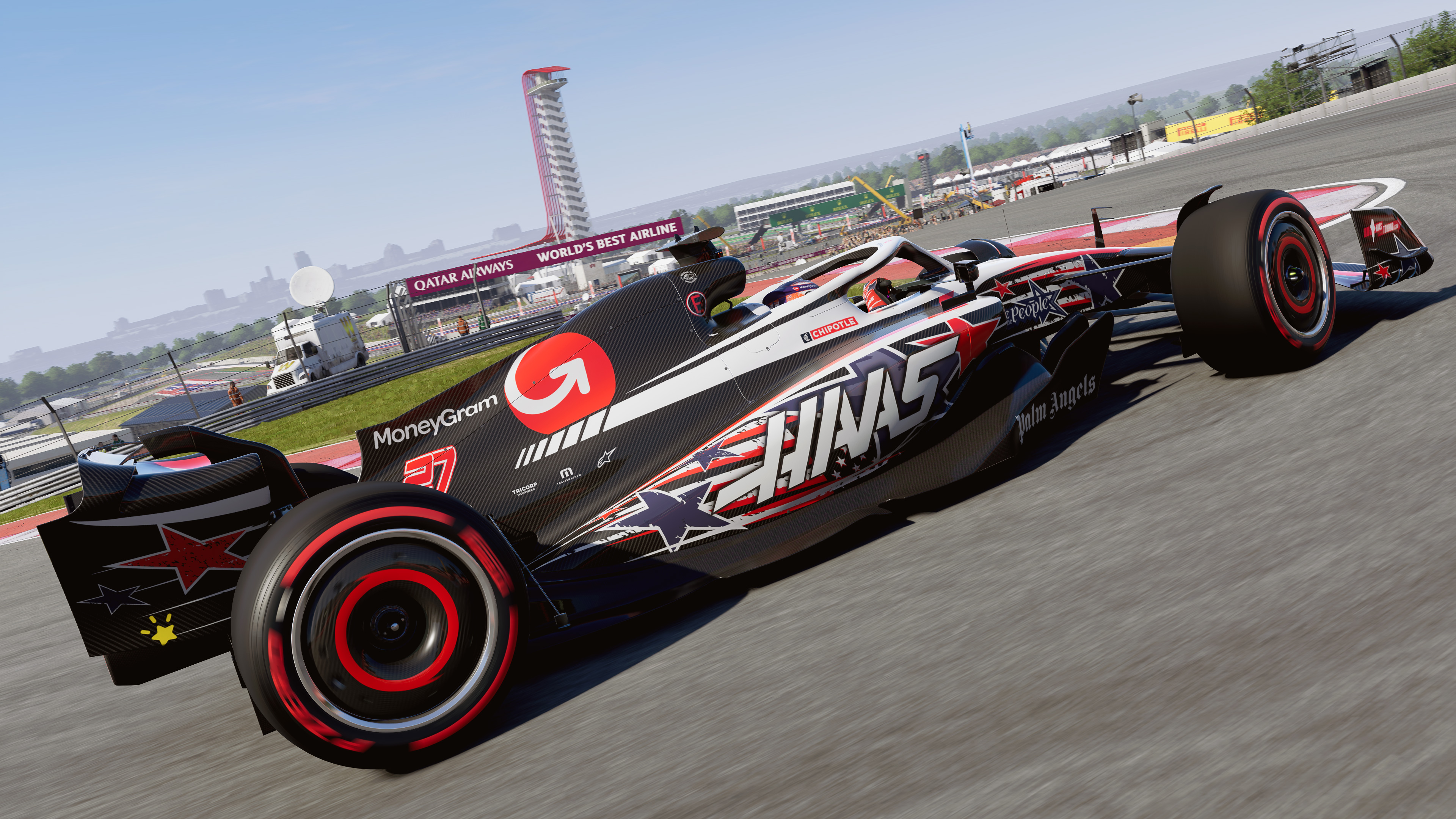 Haas US GP livery side