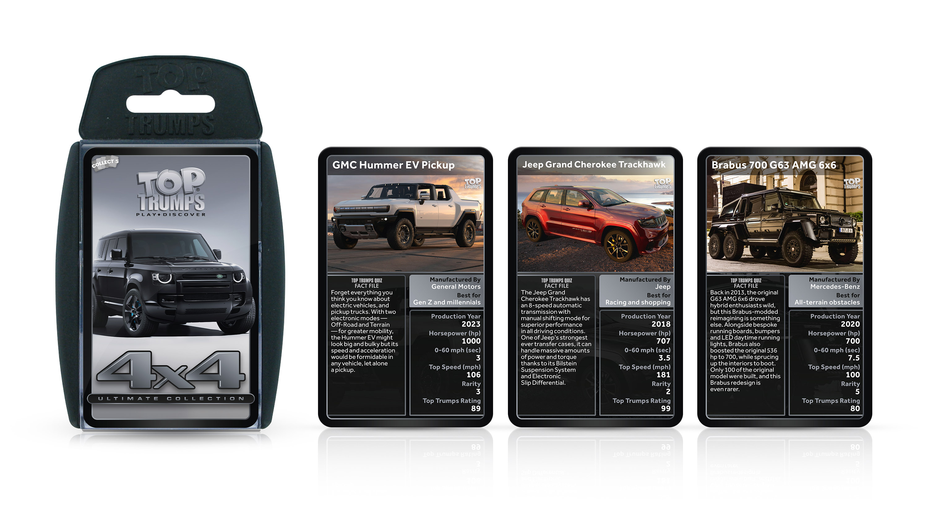 Top Trumps 4x4 Top Gear