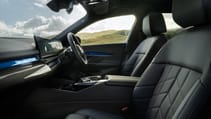 BMW i5 front seats