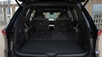 Lexus TX US boot seats down