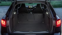 Audi RS4 Avant boot seats down