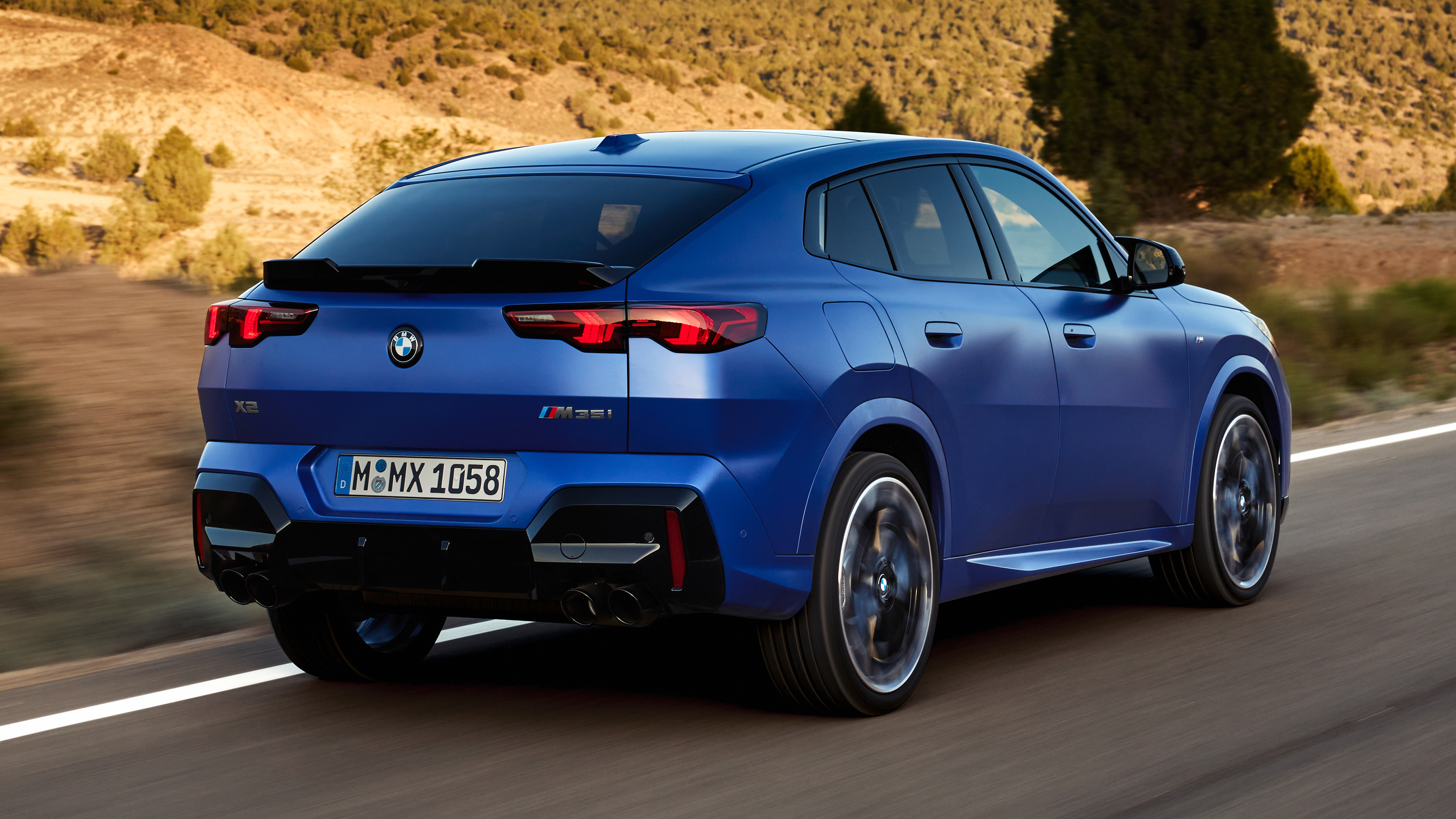 BMW X2 rear