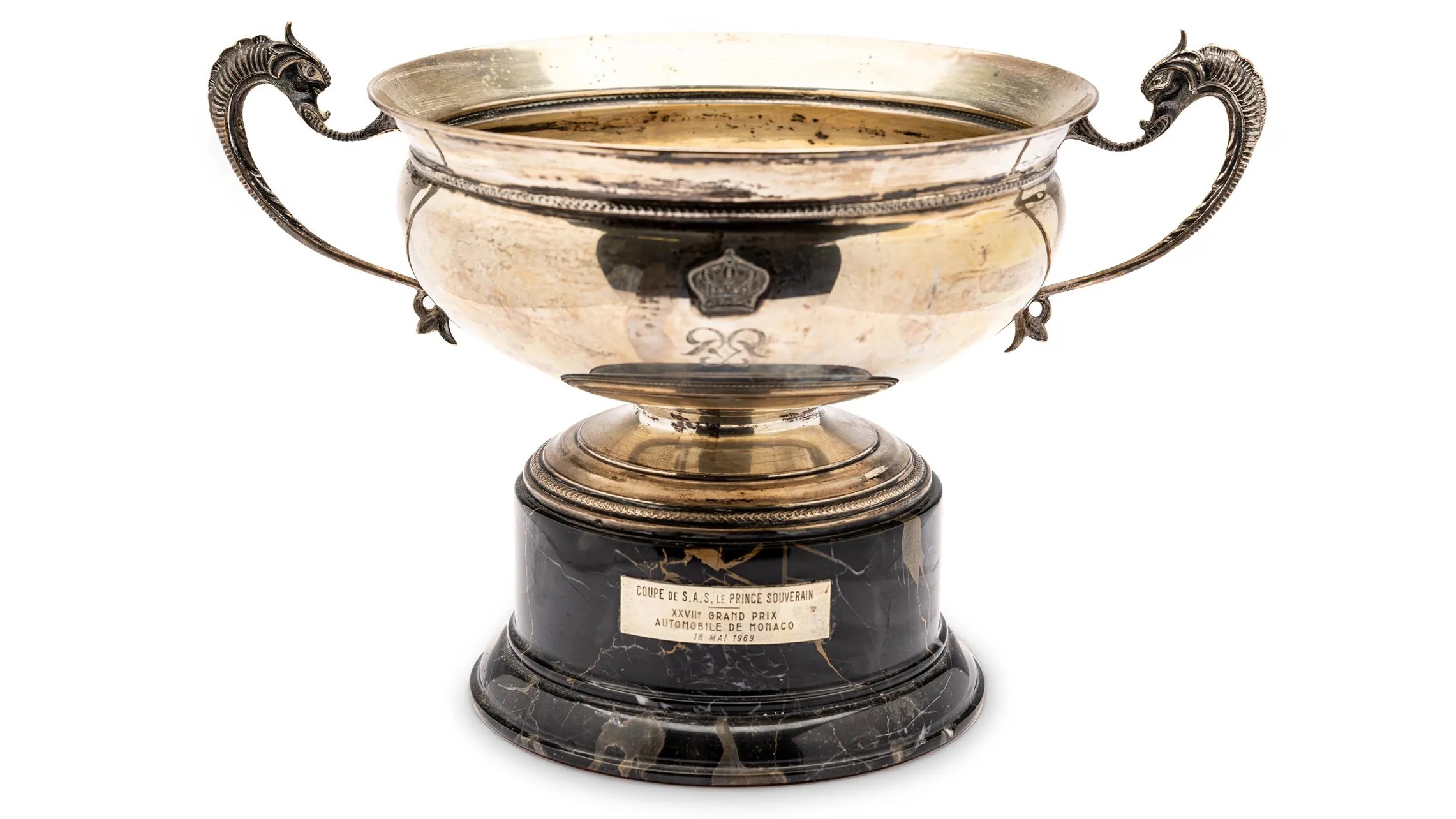 Graham Hill auction Monaco trophy