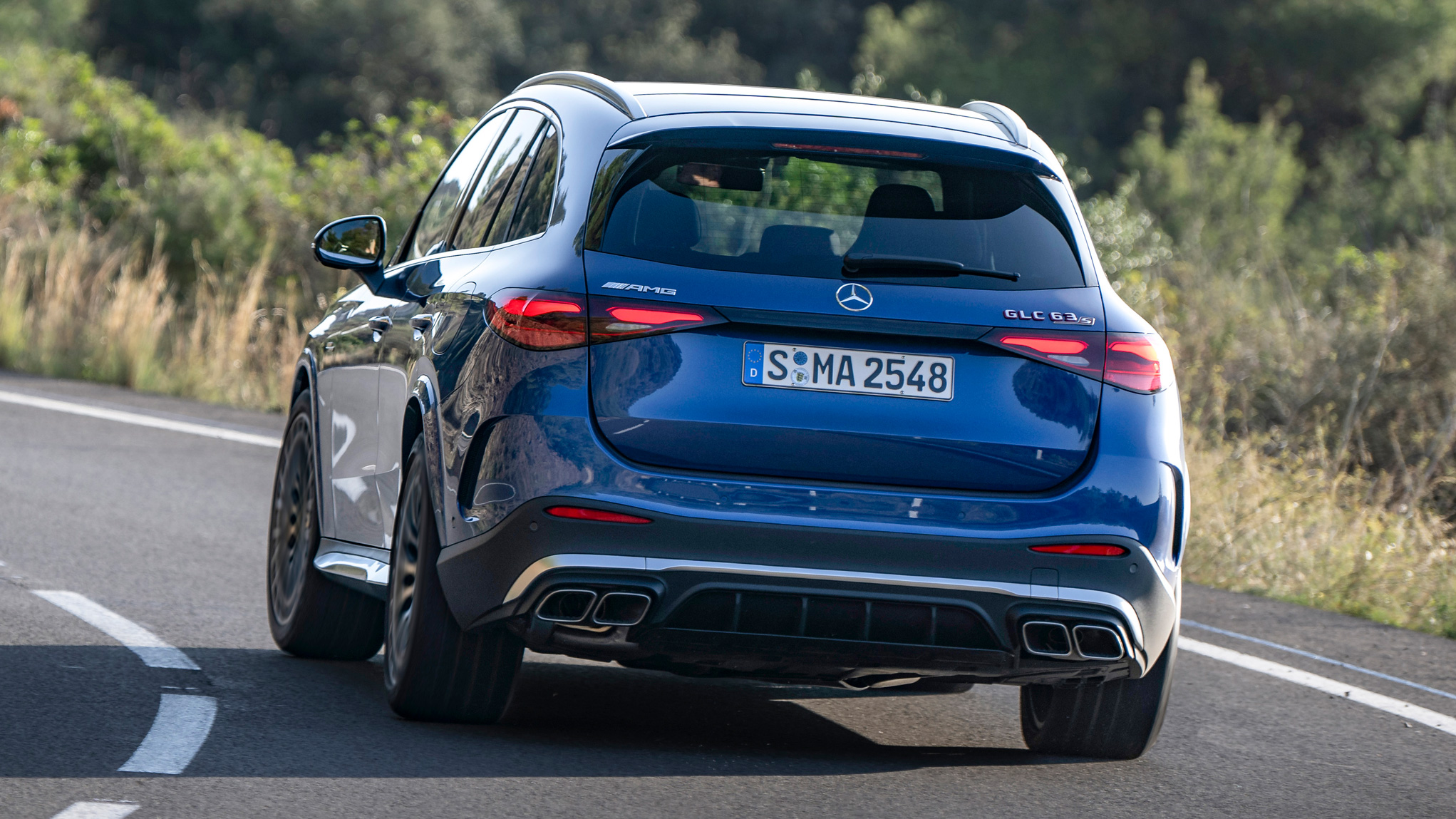 Mercedes-AMG GLC 63 rear