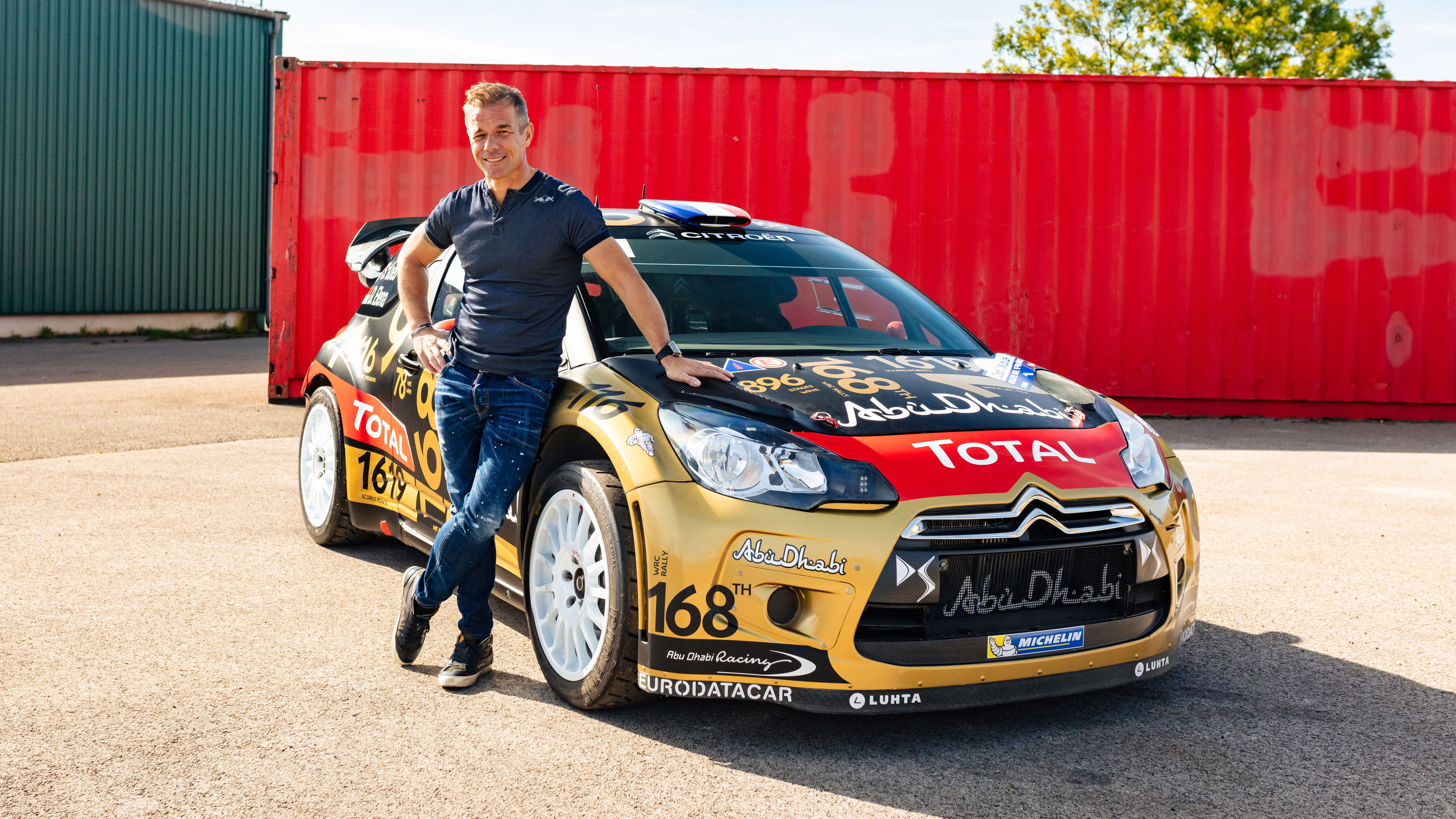 Seb Loeb DS3 WRC Top Gear