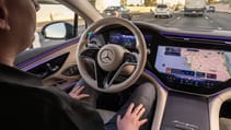 Mercedes self driving car