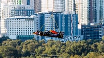 Red Bull US GP livery flying