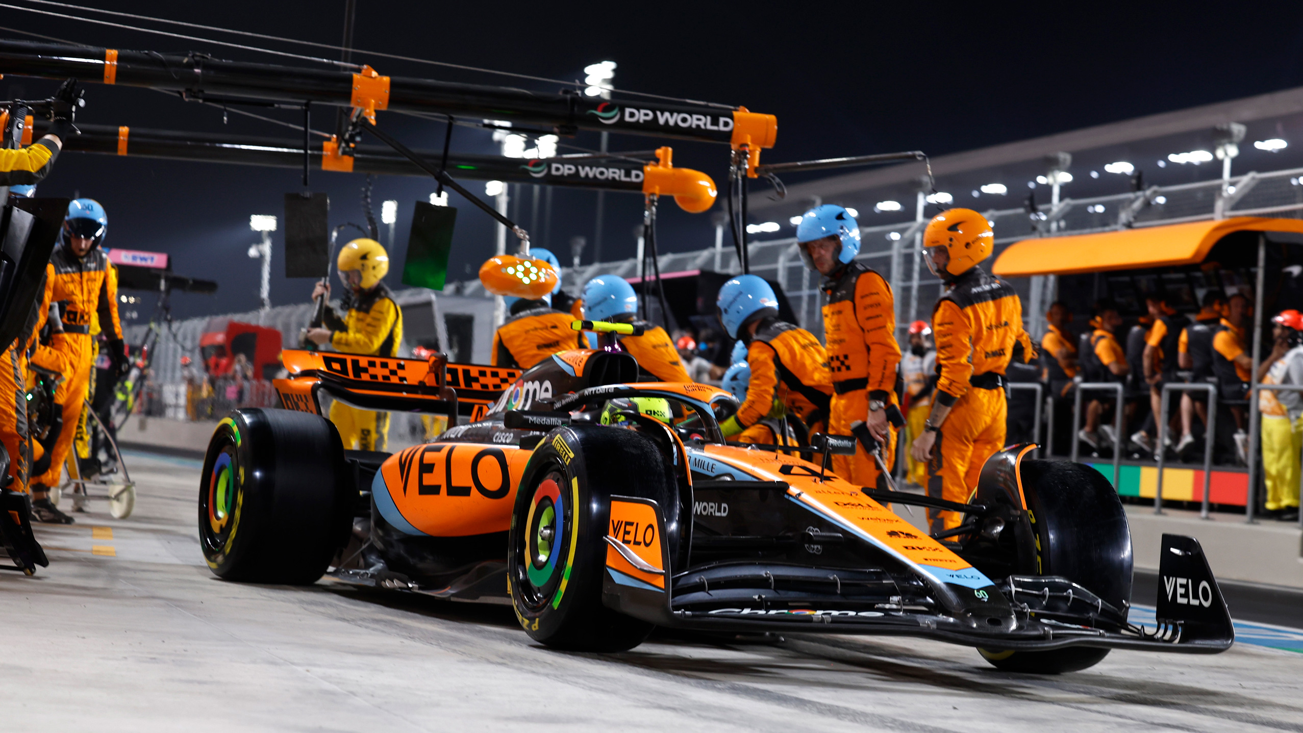 McLaren world record pit stop