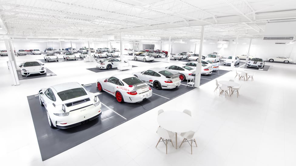 White Porsches auction 2023