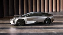 Static shot of Lexus LF-ZC, due for market launch in 2026