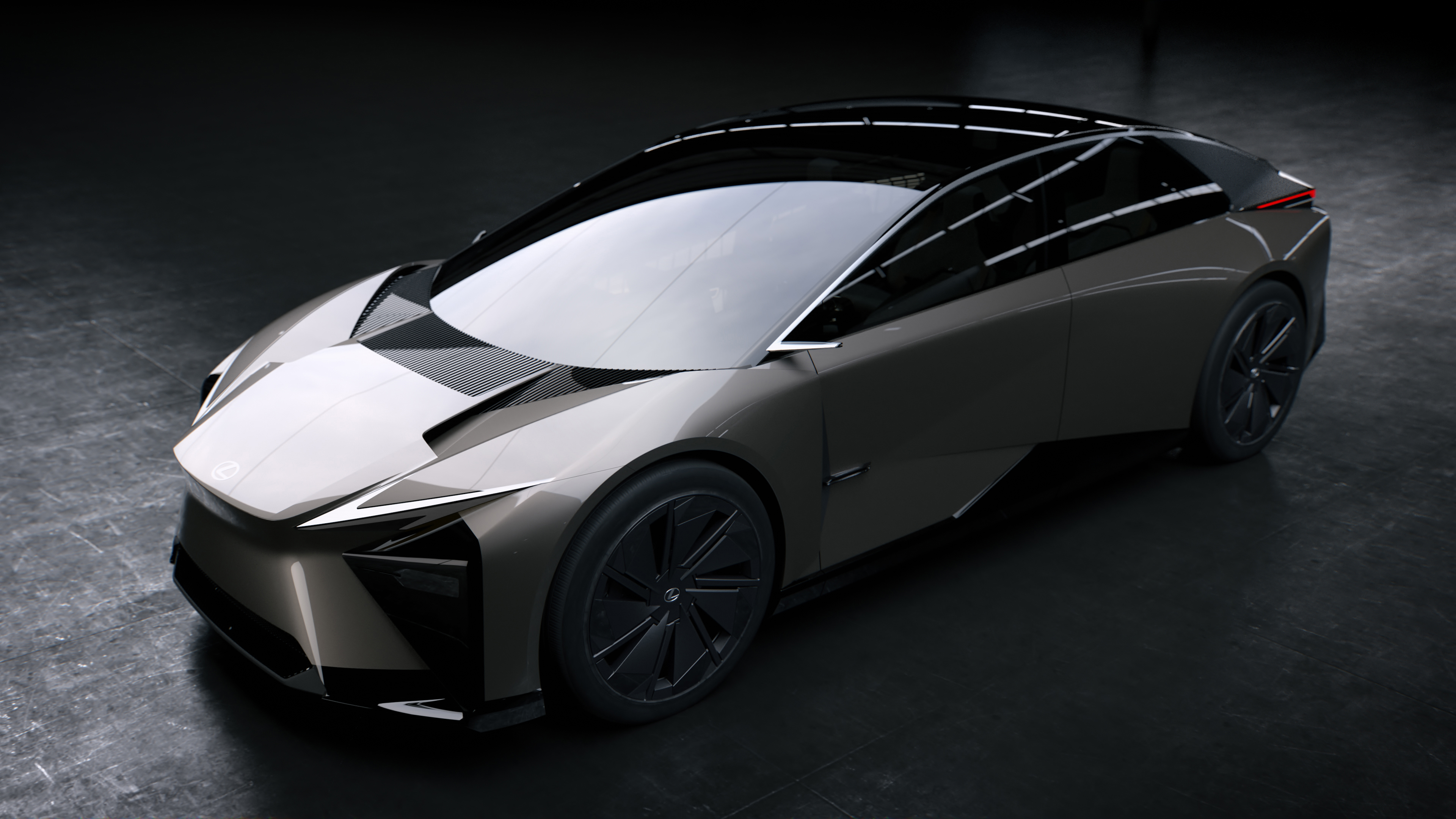 Static shot of Lexus LF-ZC concept