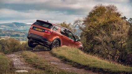 Driving shot of Land Rover Discovery Sport