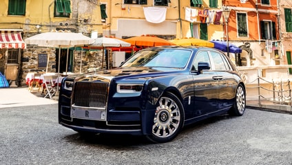 Static shot of the Rolls-Royce Phantom