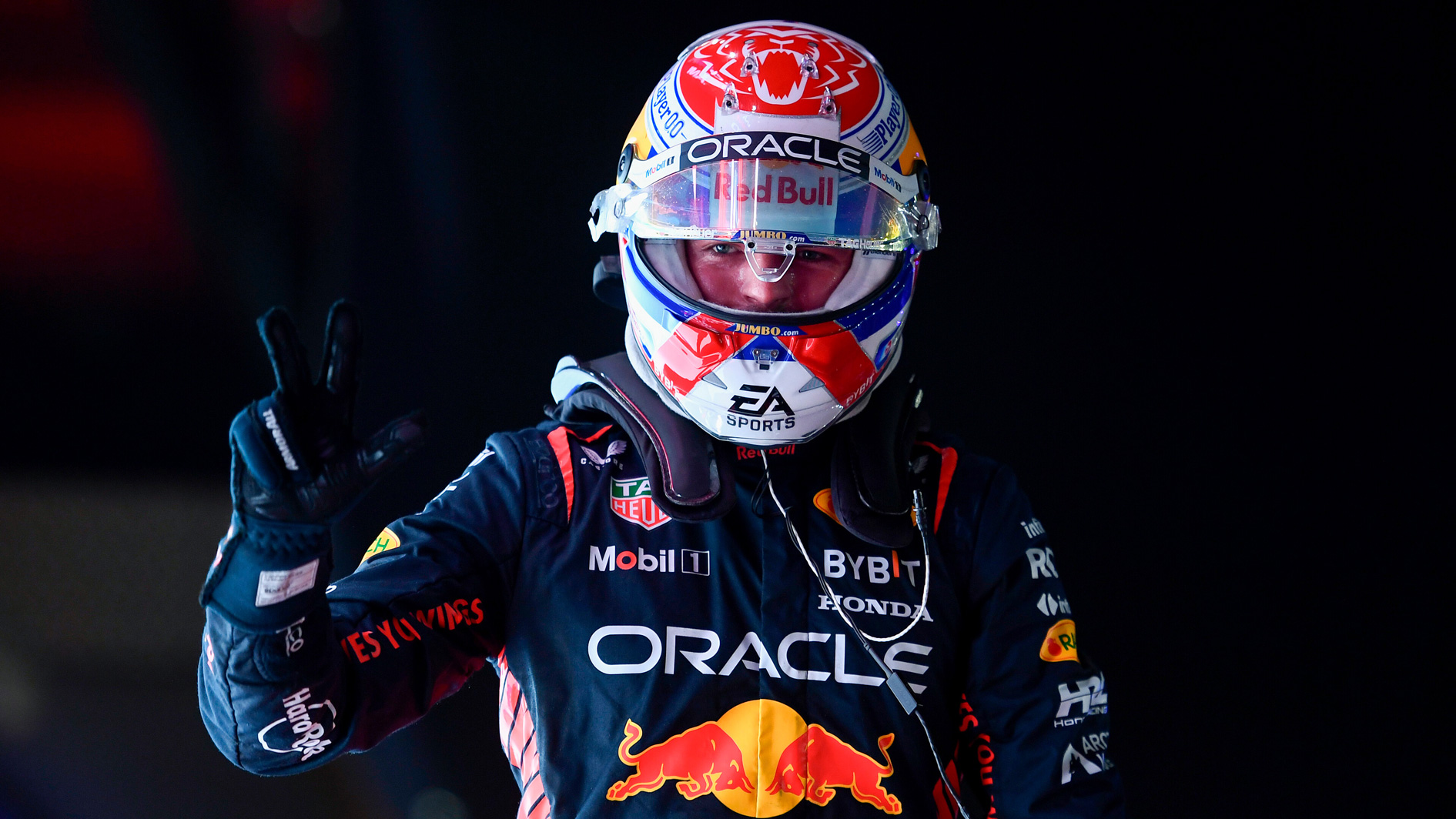 Max Verstappen three-time champion