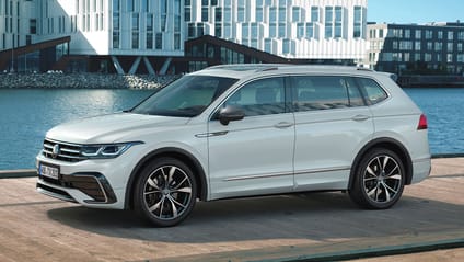 Static shot of VW Tiguan Allspace