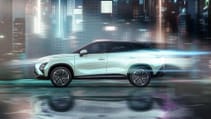 Rendered static shot of Omoda 5 EV