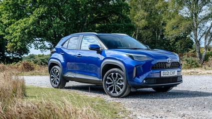 Static shot of the Toyota Yaris Cross