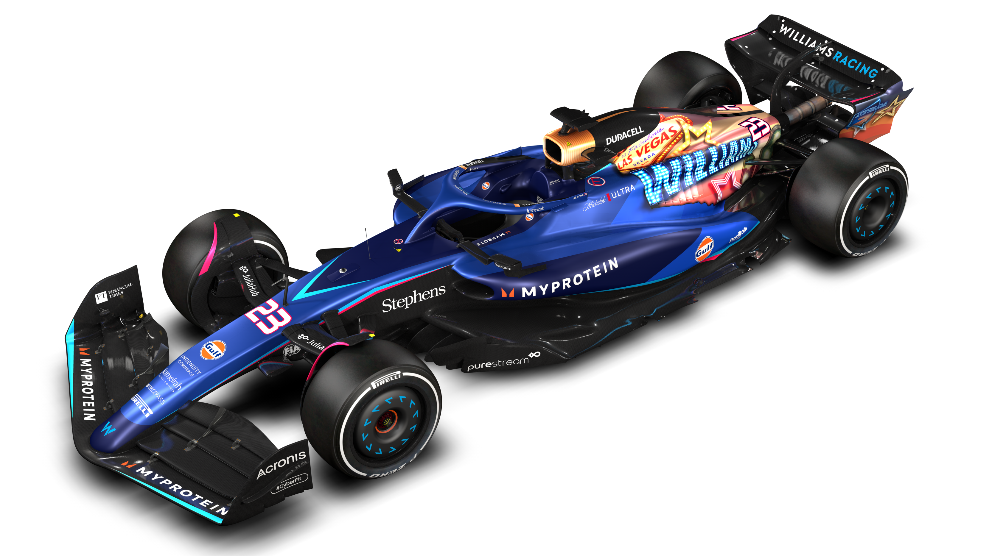 Williams Las Vegas livery