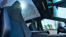 Tesla Cybertruck front seats