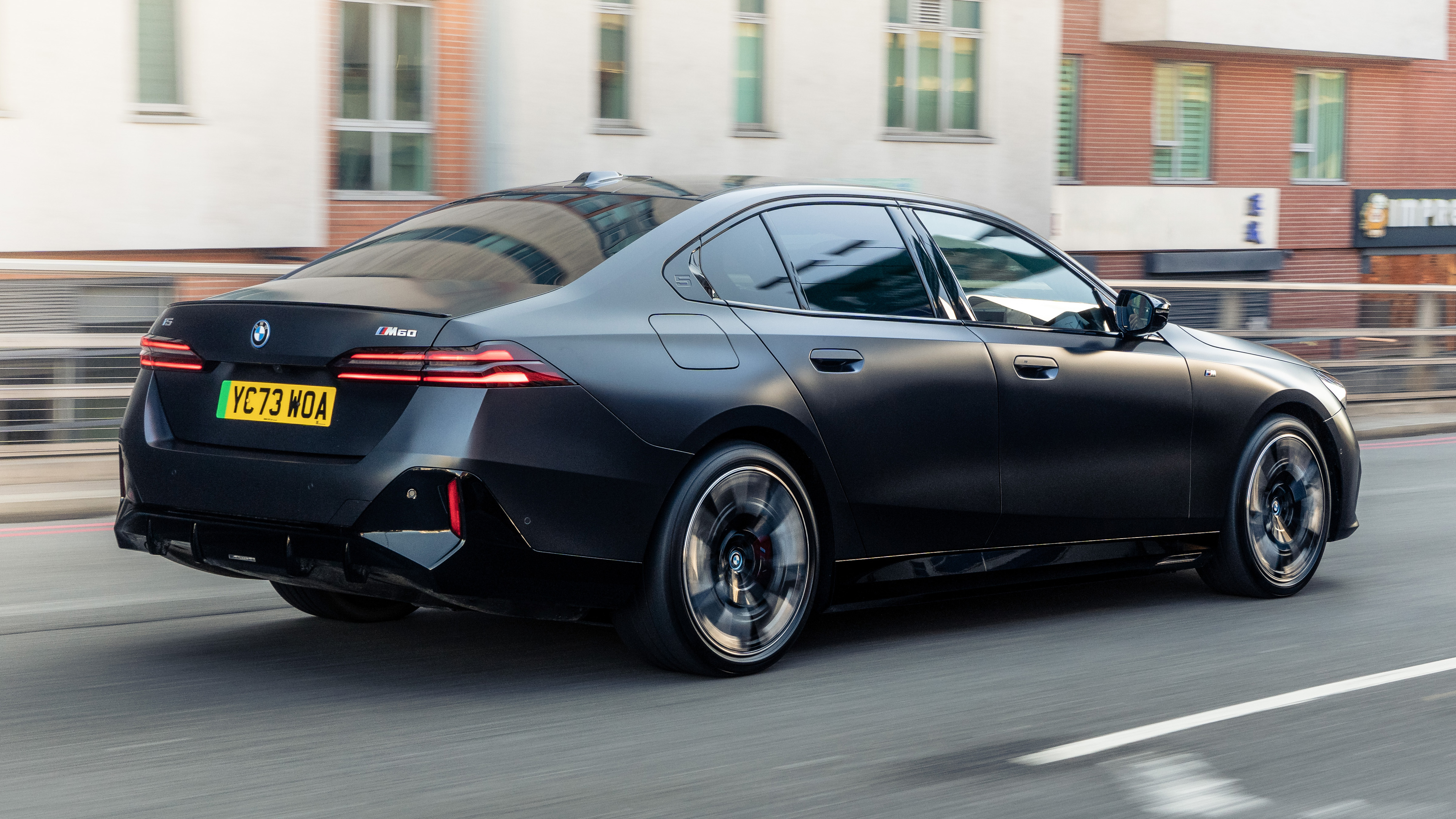 BMW i5 M60 rear