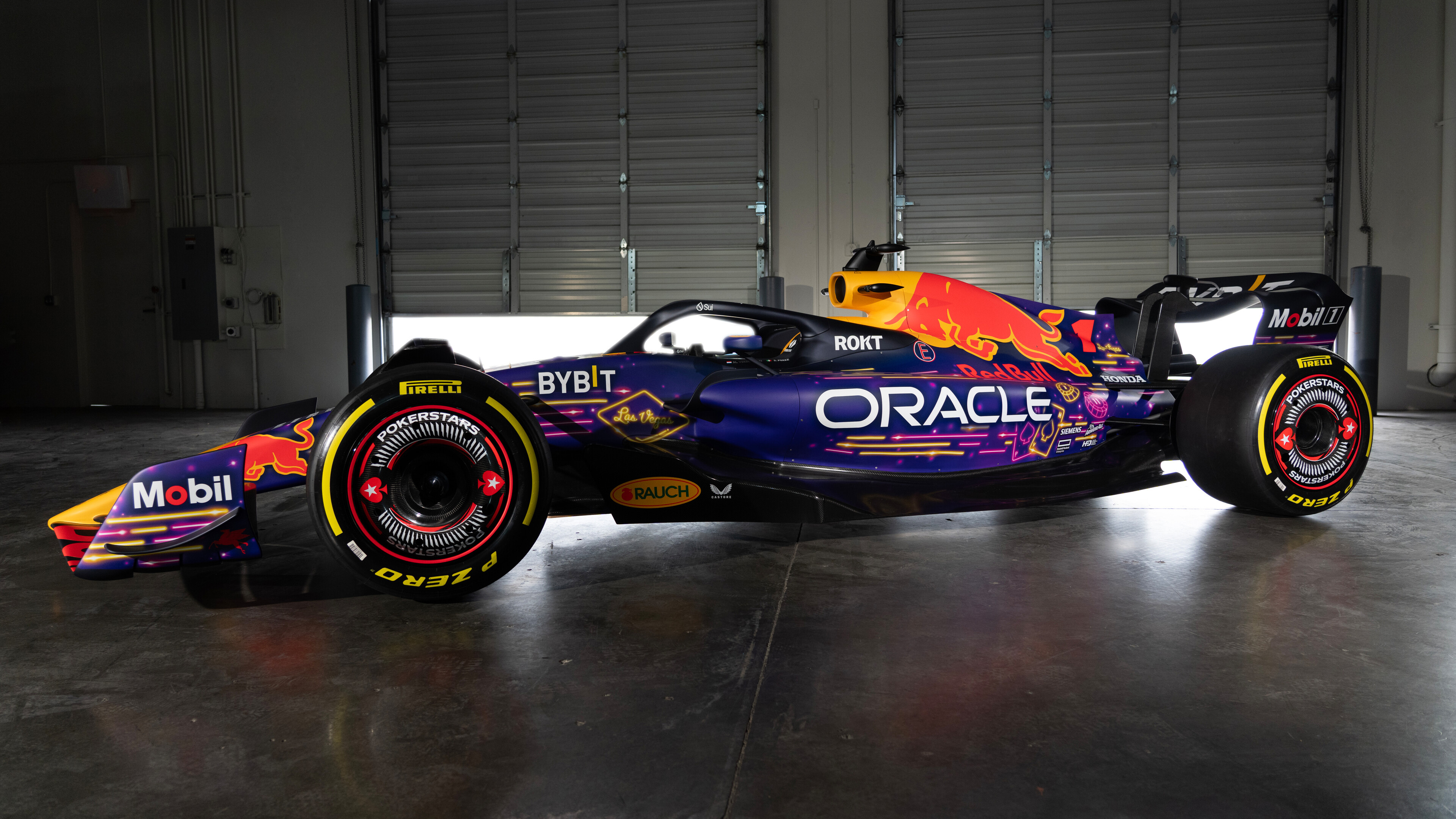 Red Bull Vegas livery front