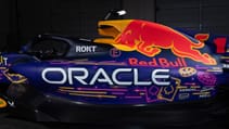 Red Bull Vegas livery sidepod