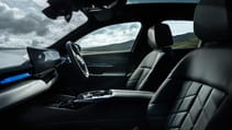 BMW i5 M60 front seats