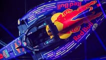 Red Bull Vegas livery upside down