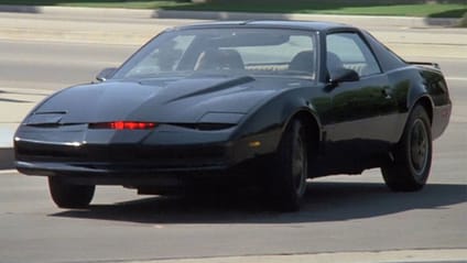 KITT's evil twin - driving shot from Knight Rider