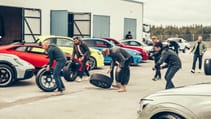 Stig delivers: transporting TG's Speed Week contenders to the Gotlandring