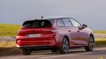 Driving shot of Vauxhall Astra ST electric