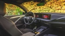 Interior shot of Vauxhall Astra ST electric cockpit