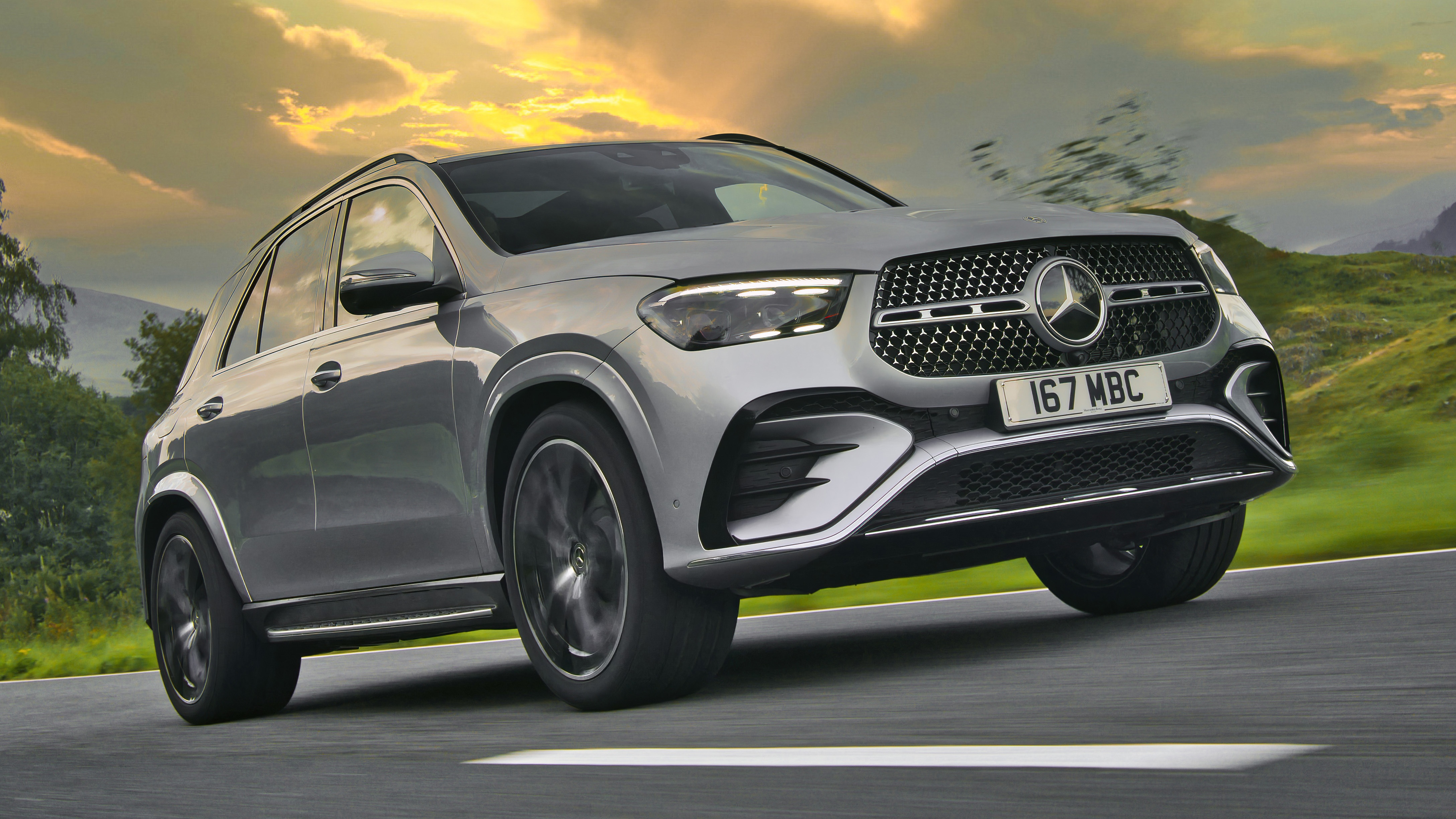 Mercedes GLE front