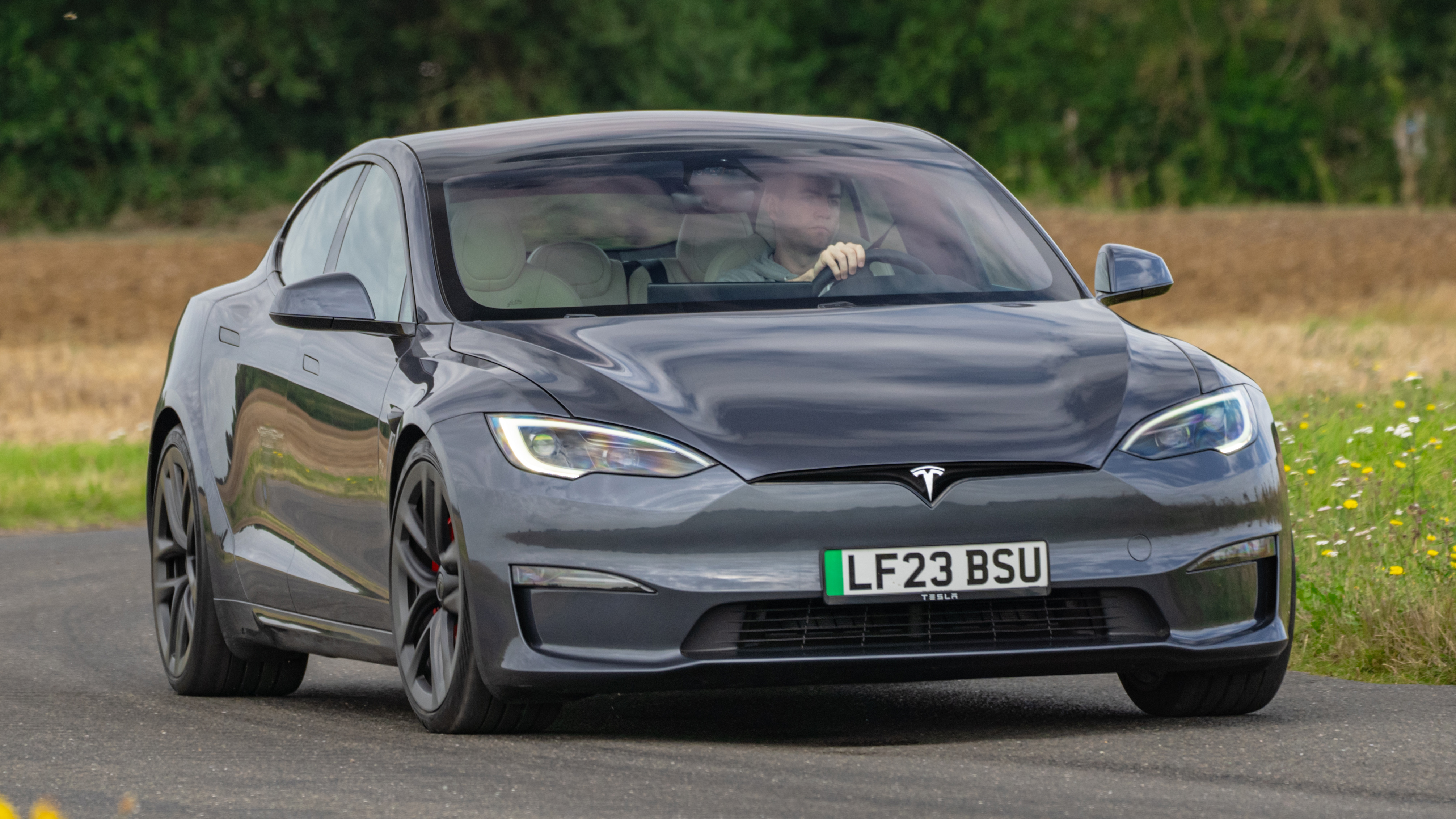 Tesla Model S front