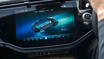 Mercedes E-Class screen