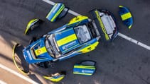 Porsche 911 GT3 R overhead